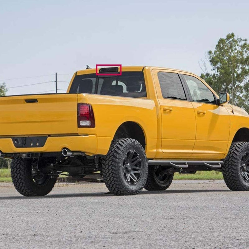 GPLUS Rear LED 3rd Third Brake Light Compatible With Dodge Ram 1500 2009-2017,Compatible With 2010-2017 Ram 2500 3500,3RD Cargo LED Stop Lamps Smoky Lens Black Housing - Image 3